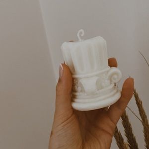 “Regained strength” pillar candle 💪